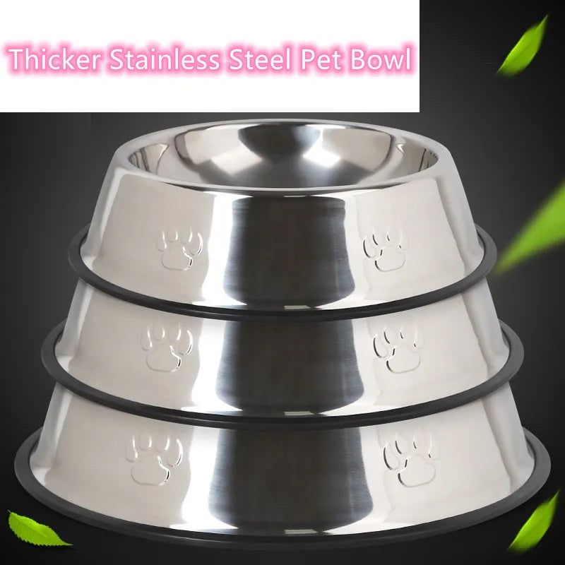 QualityPaw Stainless Steel Dog Bowl