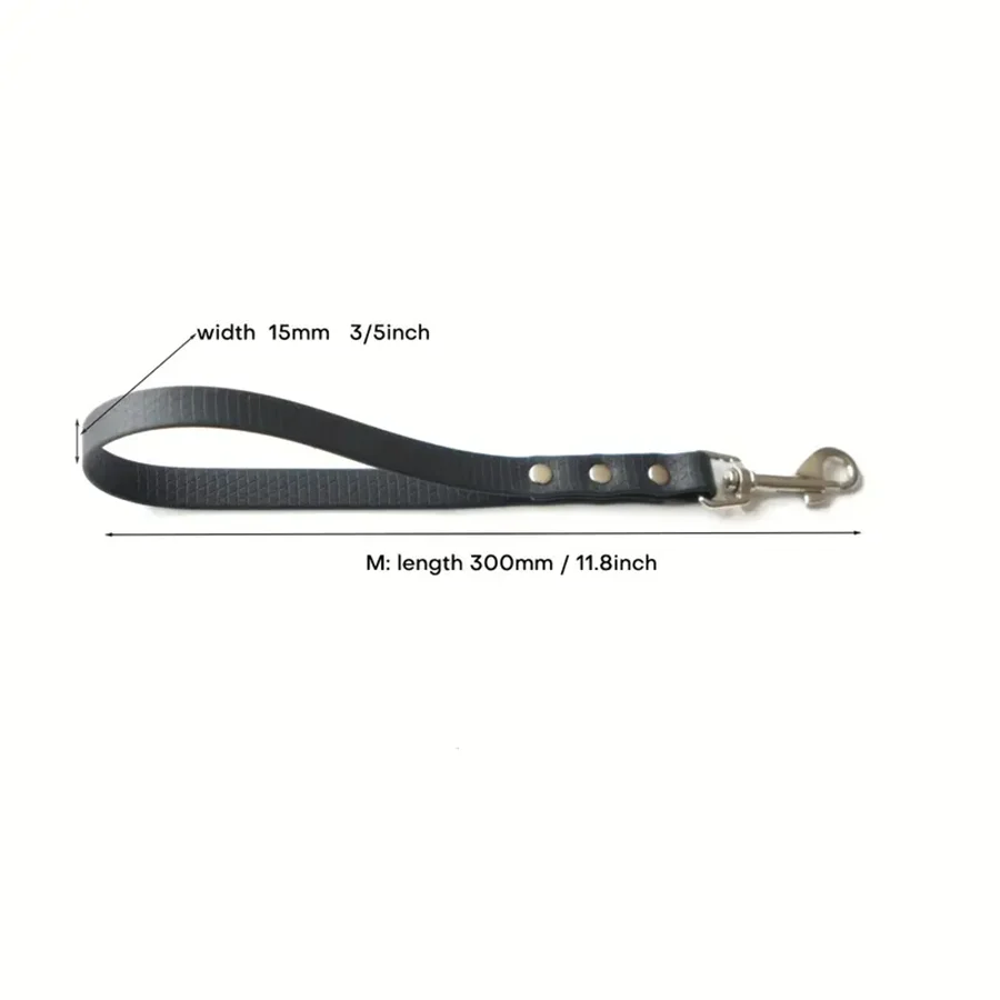 Trail Trekker Biothane 1ft Leash