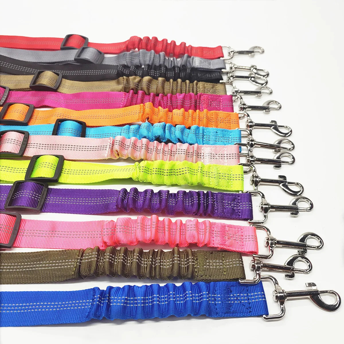 Adjustable Reflective Bungee Seat Belt