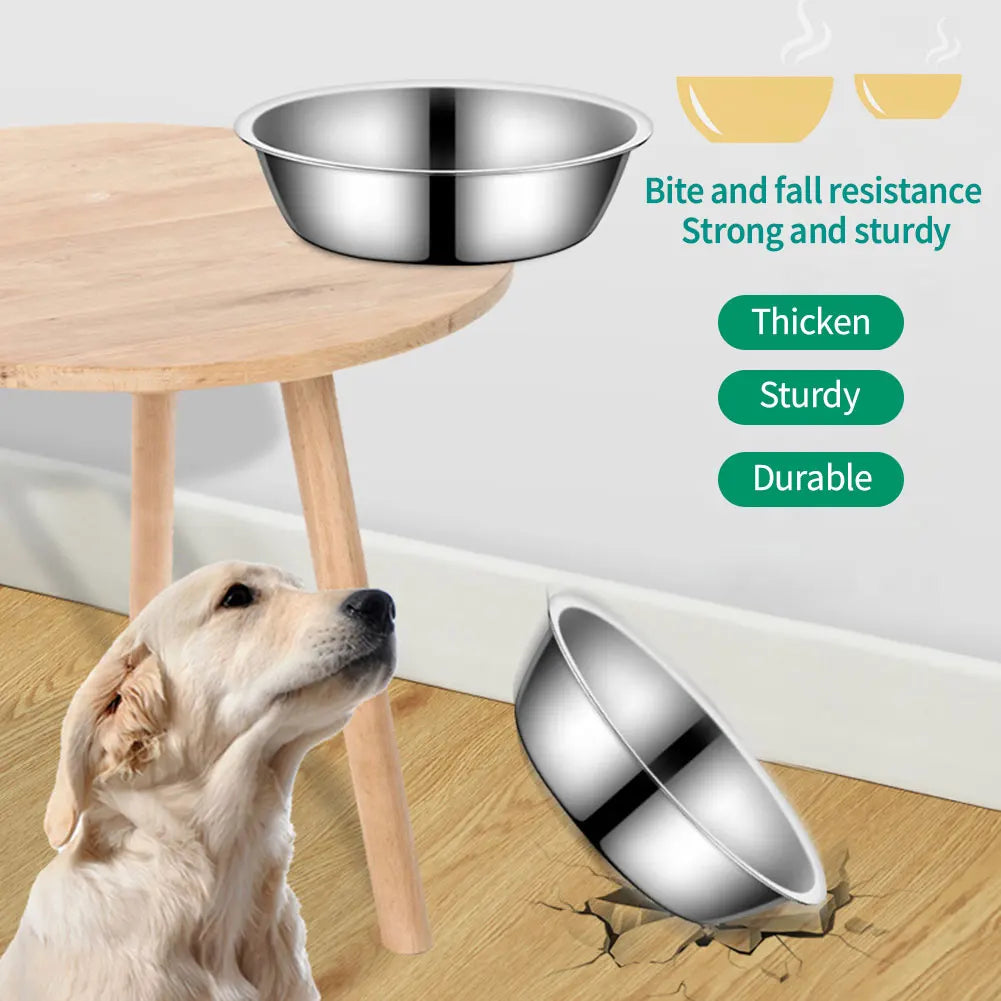 Stainless Steel Food & Water Bowl