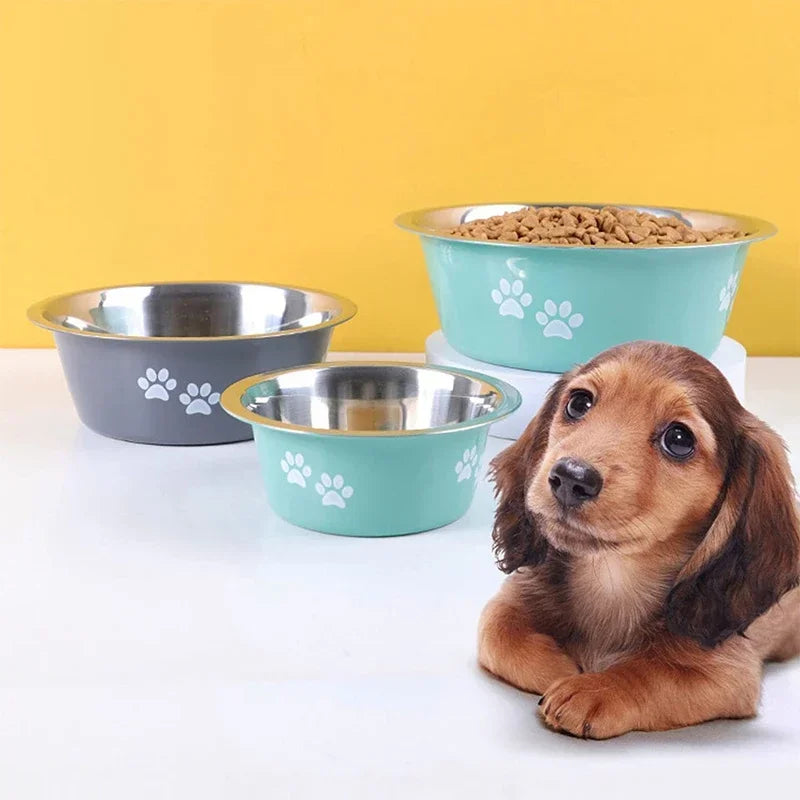 PawGuard Non-Slip Stainless Steel Dog Bowls 🐾