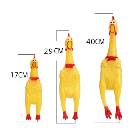 Screaming Chicken Squeak Toy