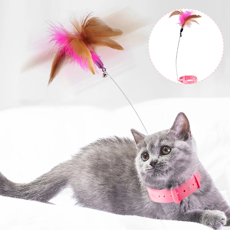 PurrChase™ Collar Feather Teaser