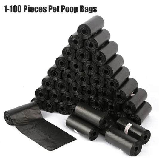 Black Biodegradable Dog Poop Bags