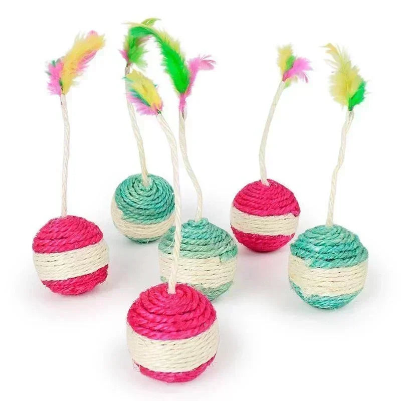 PurrfectPlay™ Sisal Scratching Ball