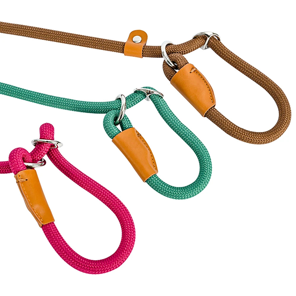 Adjustable Nylon Training Leashes