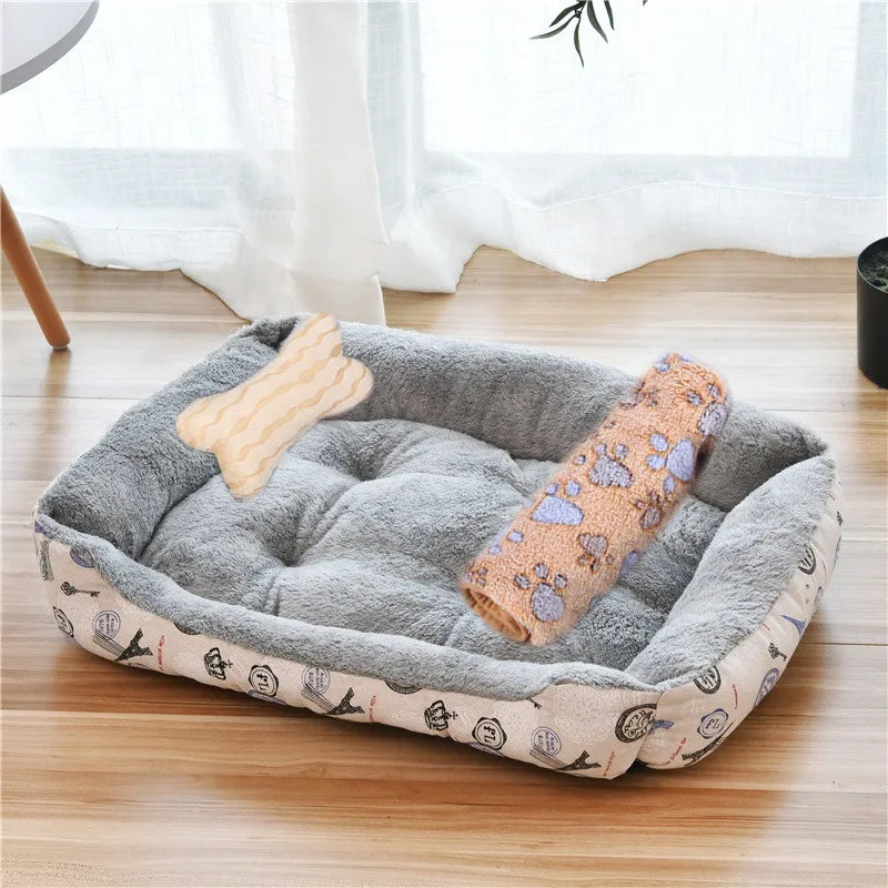 Square Nest Pet Bed