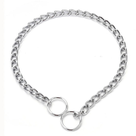 HeelBuddy Stainless Steel Chain Snake Collar