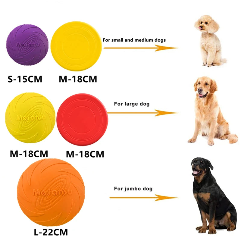 Bite-Resistant Flying Disc for Dogs