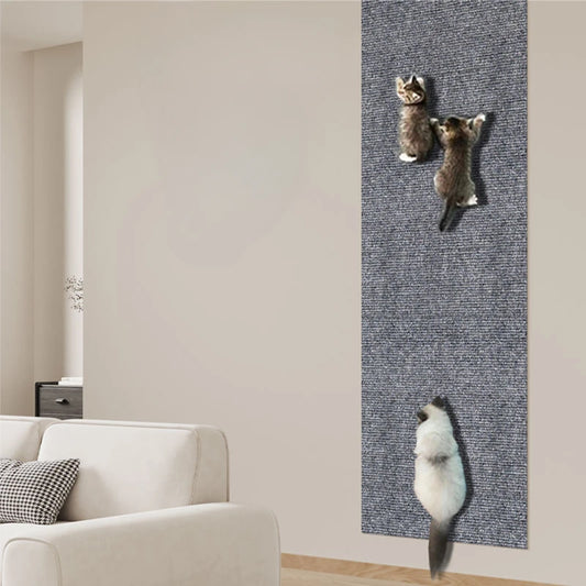 Cat Sofa Scratching Post | Self-Adhesive Carpet Scraper & Furniture Protector