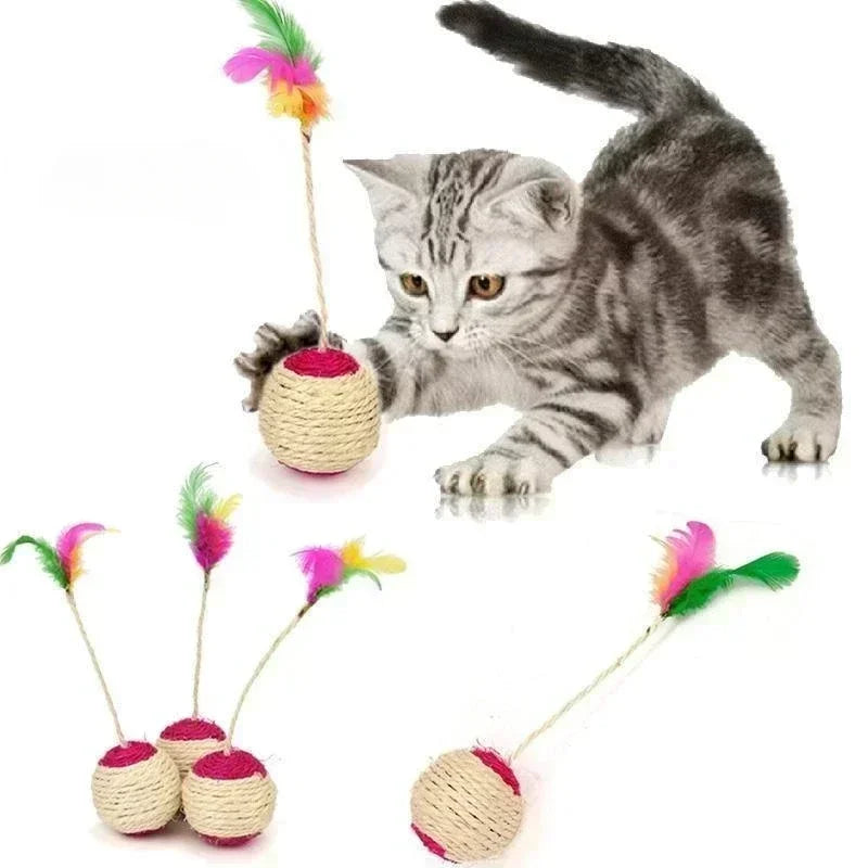 PurrfectPlay™ Sisal Scratching Ball