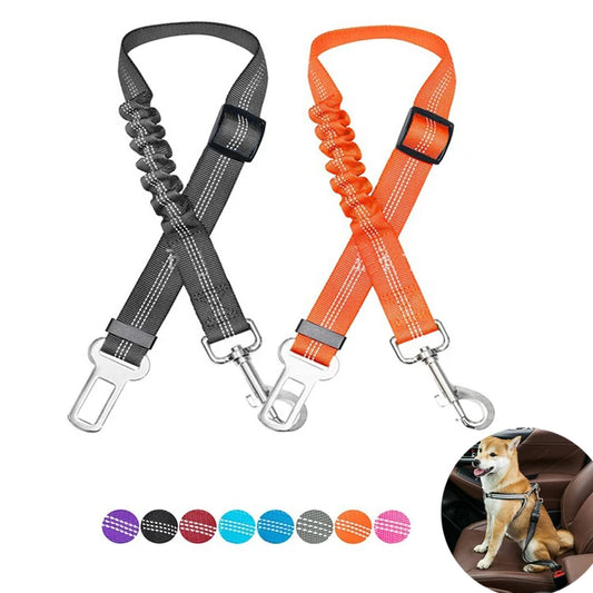 Adjustable Reflective Bungee Seat Belt