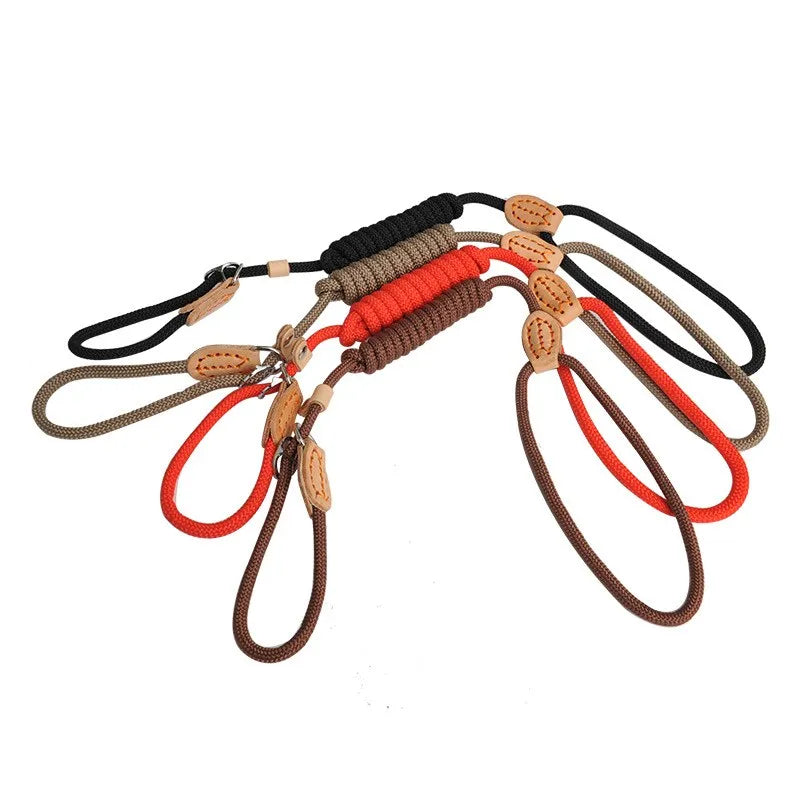 ToughLead™ Slip Rope Leash: Heavy-Duty Training Leash for Medium & Large Dogs