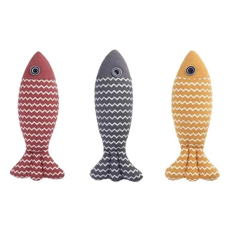 AquaPurr Fish Catnip Plushes