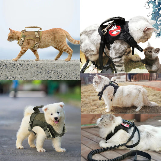 PetTravel Cat + Small Dog Tactical Harness